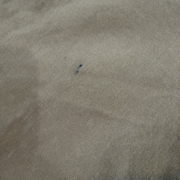 Signature Levis Strauss Chino Pants Mens 36x32 Beige Cotton Stretch Athletic Fit - Picture 5 of 9